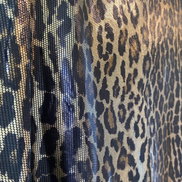 Cheetah Print Blouse - Picture 5 of 6